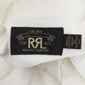 RRL Railman ポケット シャツ 長袖 S 白 ホワイト
