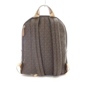 MICHAEL KORS モノグラム リュックサック デイパック 茶 ブラウン 30T0G04B6B-BRNACO