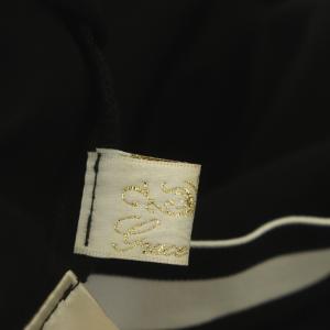 Grace Class チェックメッシュスカート ロング フレア チュール 36 黒 ブラック