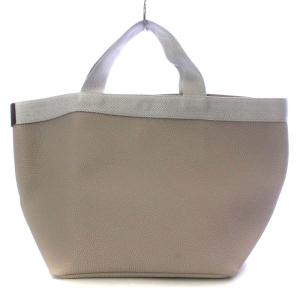 Hervé Chapelier 707GP コーテッドキャンバス リュクス舟型トート M ベージュ