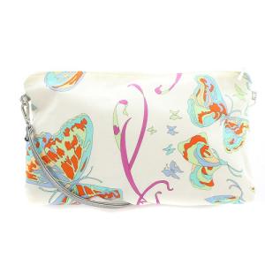 Emilio Pucci ショルダーバッグ 総柄 白 ホワイト