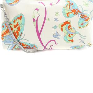 Emilio Pucci ショルダーバッグ 総柄 白 ホワイト