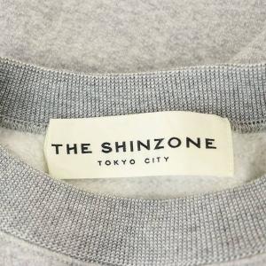Shinzone COMMON SWEAT プルオーバースウェットトップス トレーナー 長袖 裏起毛 F グレー
