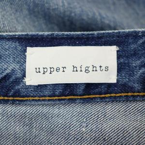 upper hights THE FLAPPER SUNSHOWER デニムパンツ ジーンズ ストレート 22 青 ブルー