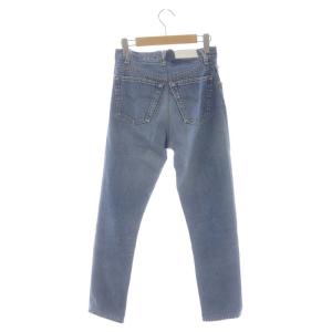 Levi's ×Re/Done デニムパンツ ダメージ加工 テーパード 24 ブルー