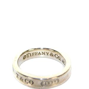 TIFFANY&Co. ナローリング 指輪 925 7号 シルバー OH