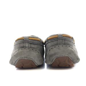 UGG australia DAKOTA モカシンシューズ ムートンシューズ リボン US8 25cm グレー 5612