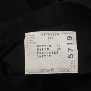 sacai 21年製 ドッキング プリーツ シャツ ワンピース ロング マキシ丈 長袖 1 ブラック