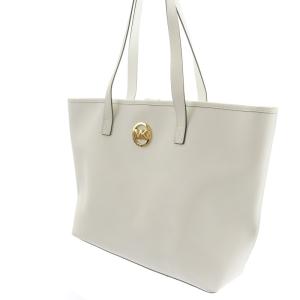 MICHAEL Michael Kors JET SET TRAVEL トートバッグ レザー ロゴ 白 ホワイト 35S3GTVT2T