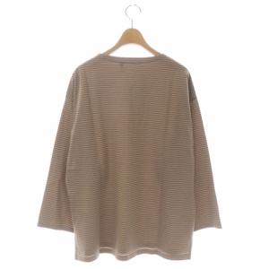 KAPTAIN SUNSHINE 23SS Hard Twisted Border Jersey Boatneck L/S TEE Tシャツ カットソー 長袖