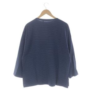 KAPTAIN SUNSHINE 23SS Hard Twisted Border Jersey Boatneck L/S Tee Tシャツ カットソー 長袖