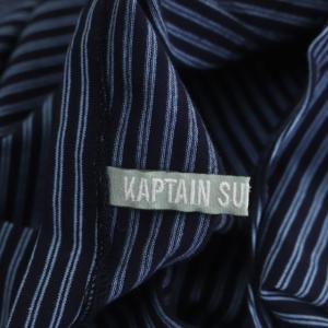 KAPTAIN SUNSHINE 23SS Hard Twisted Border Jersey Boatneck L/S Tee Tシャツ カットソー 長袖