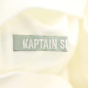 KAPTAIN SUNSHINE Suvin Supima L/S Tee カットソー Tシャツ 長袖 36 白 ホワイト