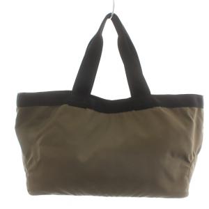 PORTER 吉田カバン トートバッグ ハンドバッグ ナイロン ロゴ カーキ