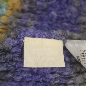 GRACE CONTINENTAL 23SS マルチカラーニットトップ セーター 長袖 アルパカ混 36 マルチカラー