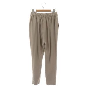 ENFOLD ジョッパーズパンツ テーパードパンツ タック 40 グレージュ