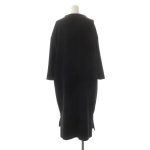 ENFOLD ボトルネック ワンピース ロング 長袖 36 黒 ブラック