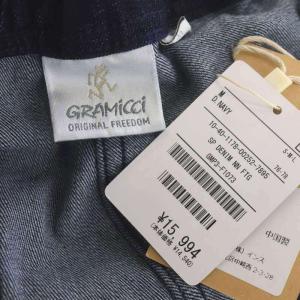 GRAMiCCi 23AW SP DENIM NN FTG FREAK'S STORE別注ニューナローデニムファティーグパンツ テーパード M