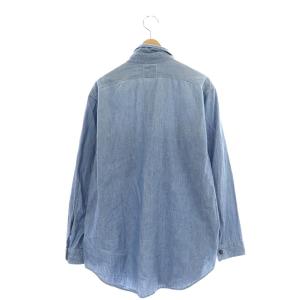 MADISONBLUE デニム ハンプトンシャツ 長袖 01 ライトブルー