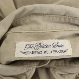 REMI RELIEF 長袖シャツ コットン F ベージュ