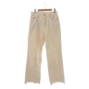コーデュロイ ワイドパンツ 25 ライトベージュ