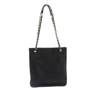 TORY BURCH トートバッグ ショルダーバッグ 2WAY チェーン レザー 黒 ブラック