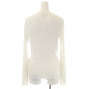 Theory 22SS Steady Cotton Crew Neck Cardi カーディガン リブニット 長袖 S 白 ホワイト