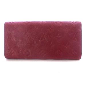 LOUIS VUITTON モノグラムアンプラント ポルトフォイユ キュリーズ 長財布 二つ折り レザー コインケース付き ジャイプル M60491