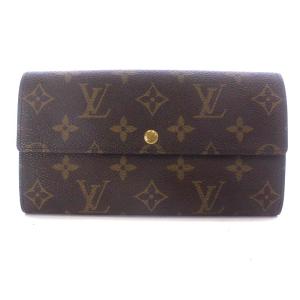 モノグラム ポルトフォイユ サラ 長財布 二つ折り 茶色 ブラウン M61734