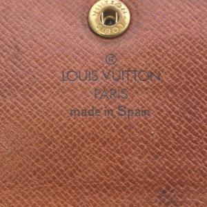 LOUIS VUITTON モノグラム ポルトフォイユ サラ 長財布 二つ折り 茶色 ブラウン M61734