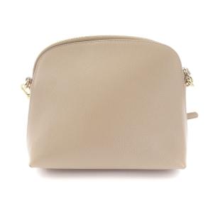 FURLA パイパー ミニショルダーバッグ ポシェット レザー ロゴ バンド ベージュ EAW7PE0