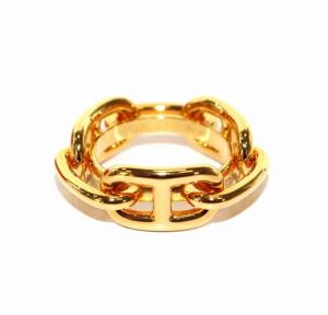 シェーヌダンクル スカーフリング ゴールド アクセサリー