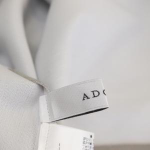 ADORE クリアボンディングブラウス フレンチスリーブ 半袖 38 グレー