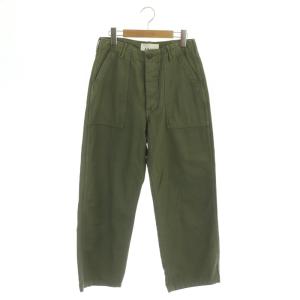 23SS IENA別注 BAKER PANTS ベイカーパンツ テーパード ボタンフライ 24 カーキ