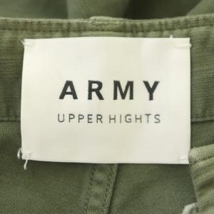 upper hights 23SS IENA別注 BAKER PANTS ベイカーパンツ テーパード ボタンフライ 24 カーキ