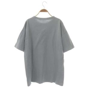 Deuxieme Classe loose Tシャツ カットソー 半袖 ブルーグレー