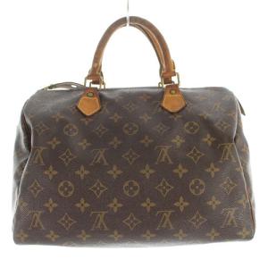 LOUIS VUITTON M41526 モノグラム スピーディ30 ハンドバッグ ブラウン