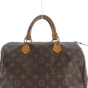 LOUIS VUITTON M41526 モノグラム スピーディ30 ハンドバッグ ブラウン