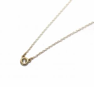 TIFFANY&Co. バイザヤード ネックレス ダイヤ 0.1ct 1P シルバー アクセサリー ジュエリー Ag925
