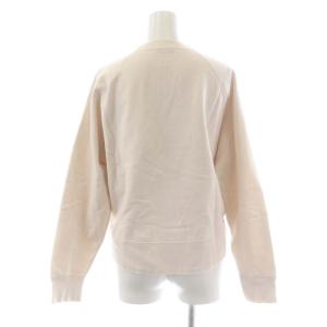 DRESSTERIOR プレスコットンクルーネックスウェット トレーナー 長袖 プルオーバー コットン 38 M ベージュ