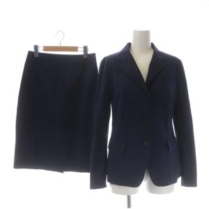 バックトライアングルロゴ ジャケット スカート スーツ
