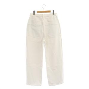 upper hights L'Appartement別注 THE LIVELY ワイドデニム パンツ ダメージ加工 24 ライトグレー