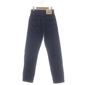 Levi's 701 デニムパンツ ジーンズ ストレート セルビッチ 26 ネイビー