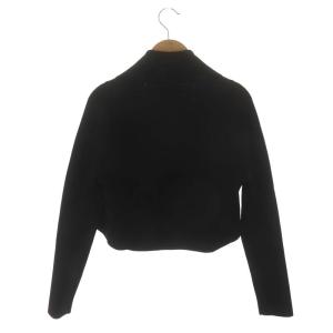 EPOCA ボレロ ニット カーディガン ショールカラー 長袖 40 黒 ブラック
