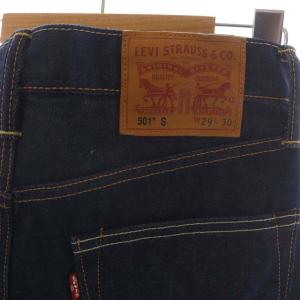Levi's 501 ボタンフライ デニムパンツ ジーンズ スキニー 29 ネイビー