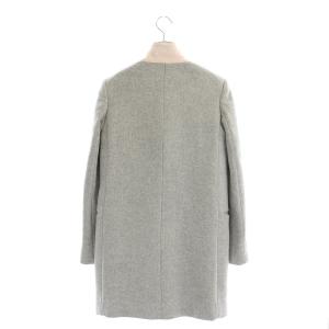 STELLA McCARTNEY チェスターコート ロング アウター ウール 34 グレー
