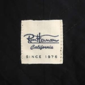 Ron Herman 23SS Vネックシャツワンピース バックリボン ロング 半袖 XS 黒 ブラック