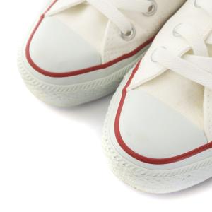 CONVERSE ALL STAR OX オールスターOX ローカットスニーカー キャンバス ロゴ US3.5 22.5cm オプティカルホワイト