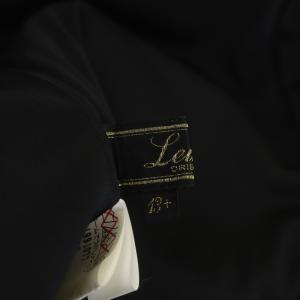 Leilian ショートコート アウター シングル 13+ 黒 ブラック
