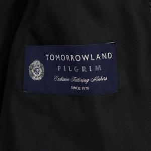 TOMORROWLAND PILGRIM 21AW FOX Brothers ウールツイード バルマカーンコート ロング S